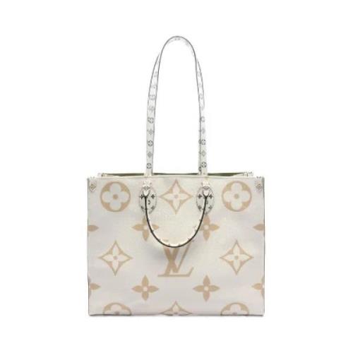 Louis Vuitton Vintage Pre-owned Canvas louis-vuitton-vskor White, Dam