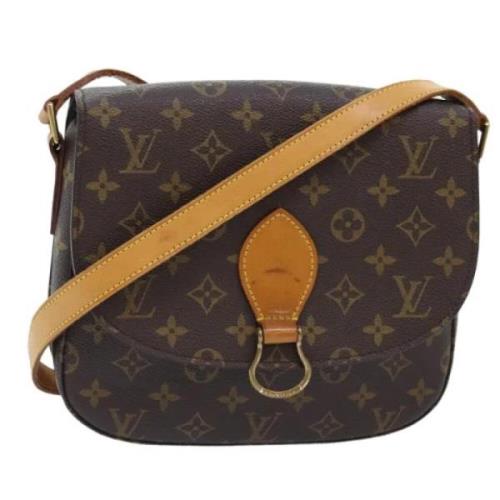 Louis Vuitton Vintage Pre-owned Canvas louis-vuitton-vskor Brown, Dam