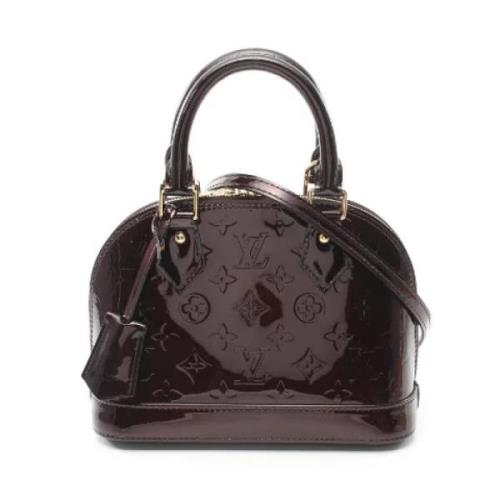 Louis Vuitton Vintage Pre-owned Laeder handvskor Purple, Dam