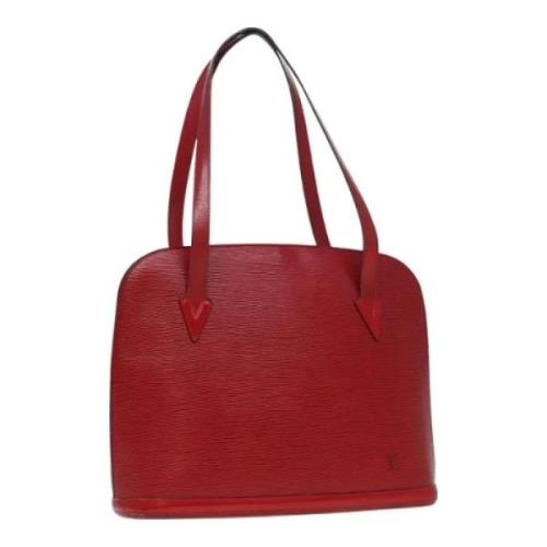 Louis Vuitton Vintage Pre-owned Laeder louis-vuitton-vskor Red, Dam