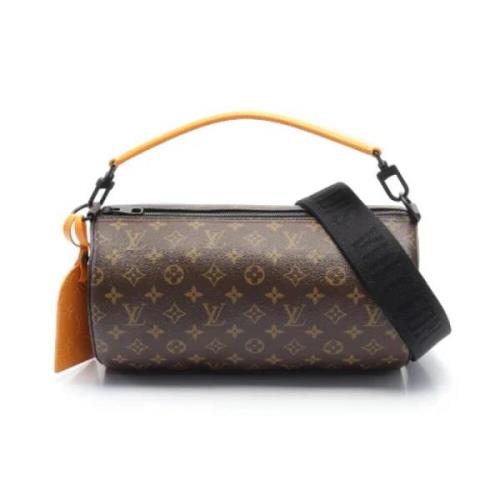 Louis Vuitton Vintage Pre-owned Canvas handvskor Brown, Dam