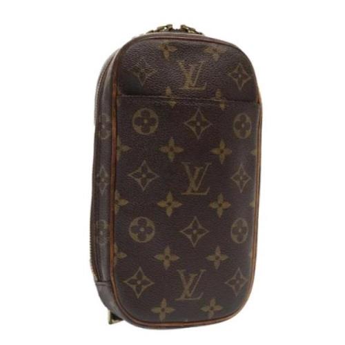 Louis Vuitton Vintage Pre-owned Canvas louis-vuitton-vskor Brown, Dam