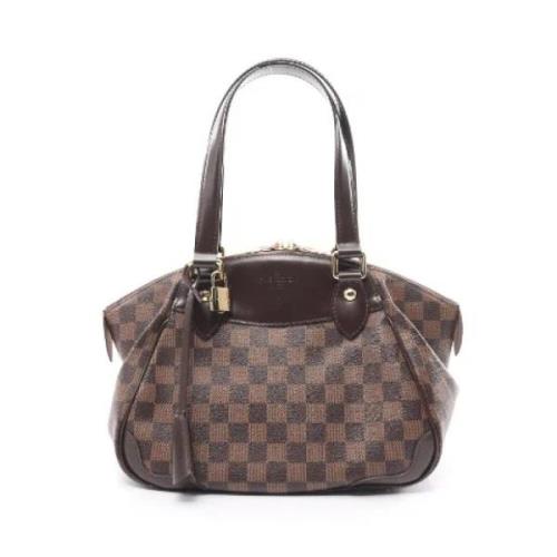 Louis Vuitton Vintage Pre-owned Canvas louis-vuitton-vskor Brown, Dam