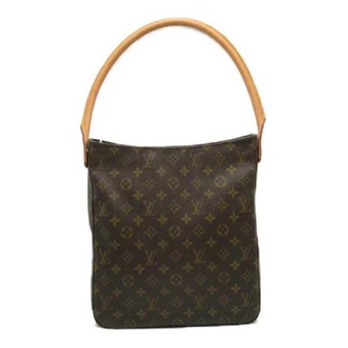 Louis Vuitton Vintage Pre-owned Canvas louis-vuitton-vskor Brown, Dam