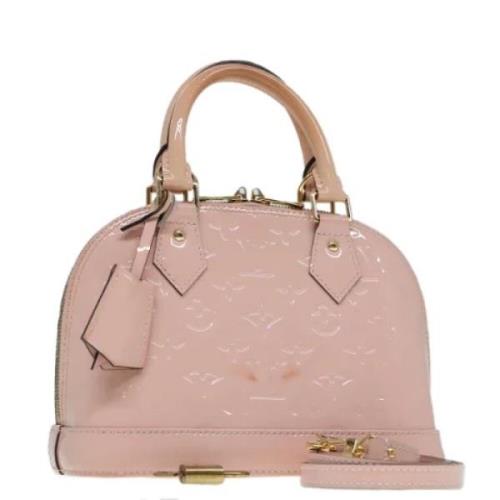 Louis Vuitton Vintage Pre-owned Tyg louis-vuitton-vskor Pink, Dam