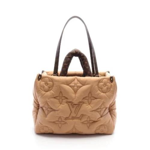 Louis Vuitton Vintage Pre-owned Canvas louis-vuitton-vskor Beige, Dam