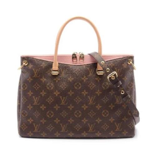 Louis Vuitton Vintage Pre-owned Canvas handvskor Brown, Dam