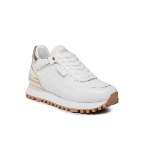 Liu Jo Array Sneakers - Stor White, Dam