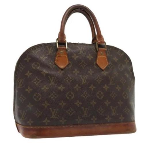 Louis Vuitton Vintage Pre-owned Canvas handvskor Brown, Dam