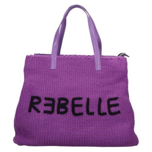 Rebelle Väskor.. Lila Purple, Dam