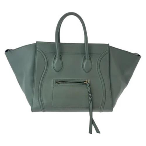 Celine Vintage Pre-owned Laeder totevskor Gray, Dam