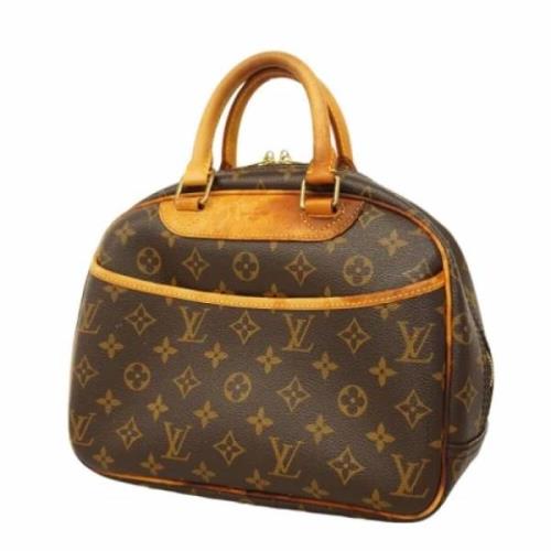 Louis Vuitton Vintage Pre-owned Tyg louis-vuitton-vskor Brown, Dam