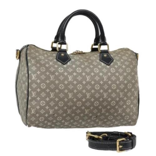 Louis Vuitton Vintage Pre-owned Canvas handvskor Beige, Dam