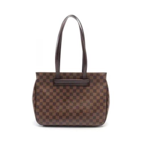 Louis Vuitton Vintage Pre-owned Canvas louis-vuitton-vskor Brown, Dam