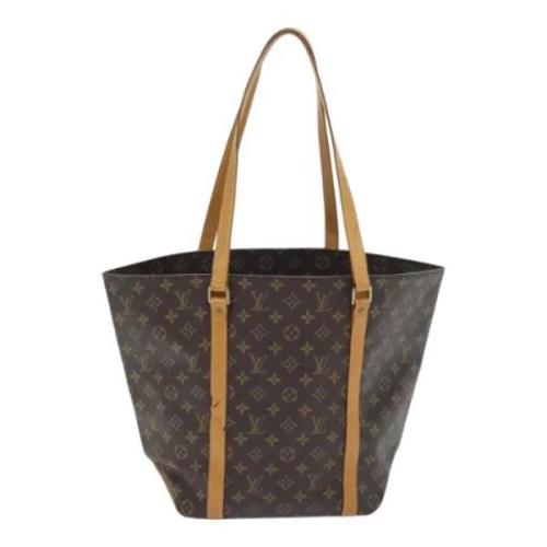 Louis Vuitton Vintage Pre-owned Canvas totevskor Brown, Dam