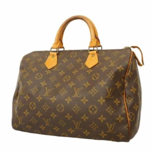 Louis Vuitton Vintage Pre-owned Tyg louis-vuitton-vskor Brown, Dam