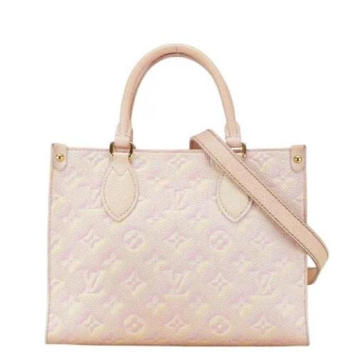 Louis Vuitton Vintage Pre-owned Laeder louis-vuitton-vskor Pink, Dam