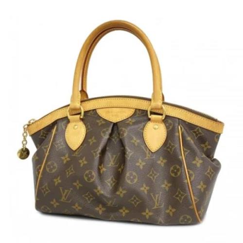 Louis Vuitton Vintage Pre-owned Tyg louis-vuitton-vskor Brown, Dam