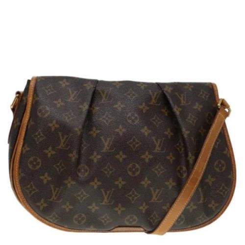 Louis Vuitton Vintage Pre-owned Canvas louis-vuitton-vskor Brown, Dam