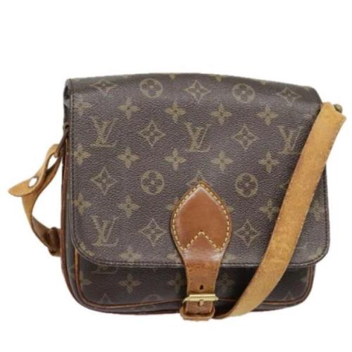 Louis Vuitton Vintage Pre-owned Canvas louis-vuitton-vskor Brown, Dam