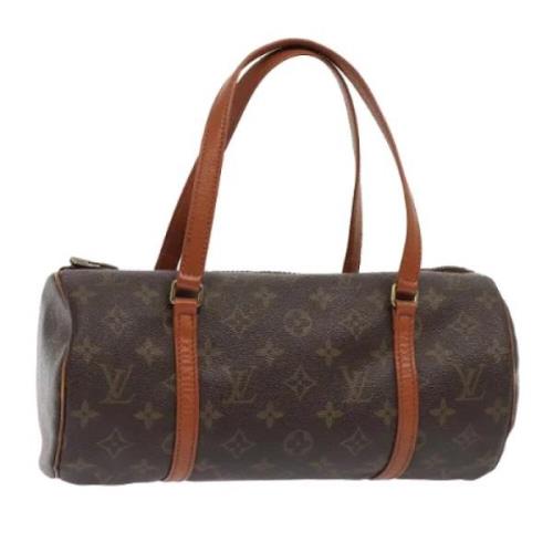 Louis Vuitton Vintage Pre-owned Canvas handvskor Brown, Dam