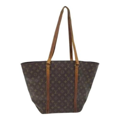 Louis Vuitton Vintage Pre-owned Canvas totevskor Brown, Dam