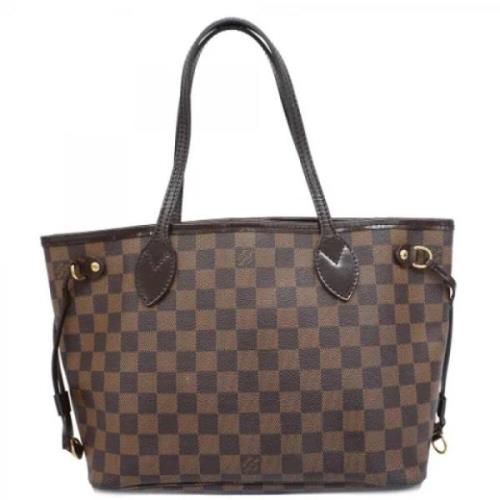 Louis Vuitton Vintage Pre-owned Tyg louis-vuitton-vskor Brown, Dam