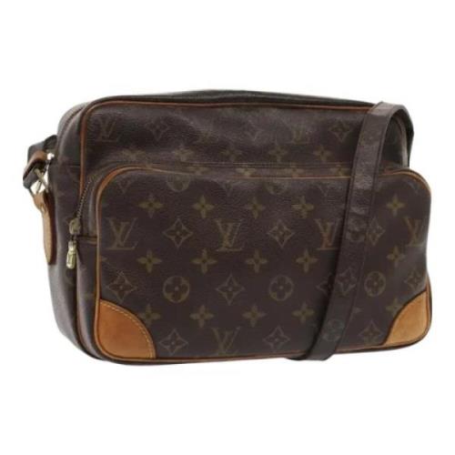 Louis Vuitton Vintage Pre-owned Canvas louis-vuitton-vskor Brown, Dam