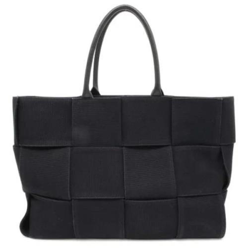 Bottega Veneta Vintage Pre-owned Canvas totevskor Black, Dam