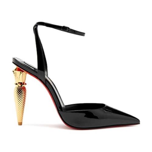 Christian Louboutin Eleganta högklackade skor Black, Dam