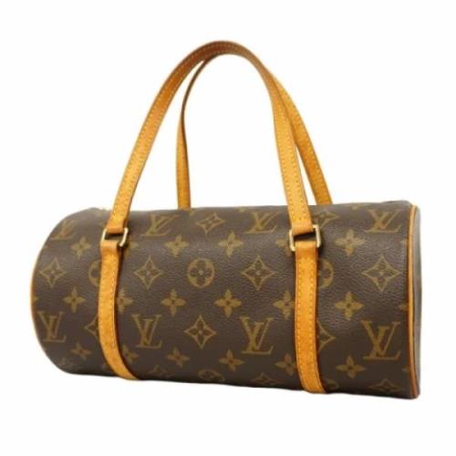 Louis Vuitton Vintage Pre-owned Tyg handvskor Brown, Dam