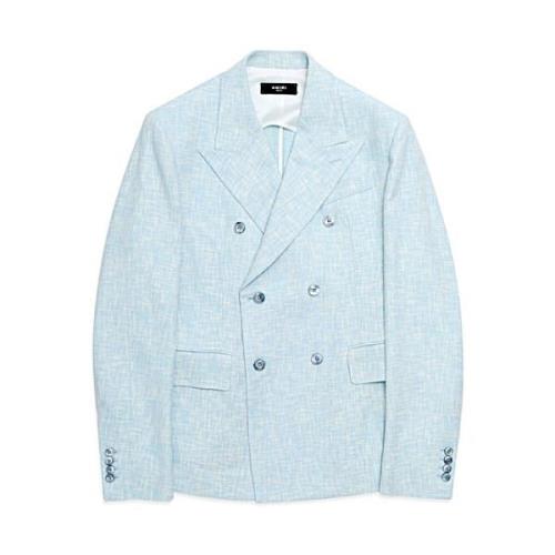 Amiri Stilig Blazer för Män Blue, Herr