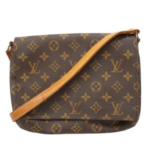 Louis Vuitton Vintage Pre-owned Canvas louis-vuitton-vskor Brown, Dam