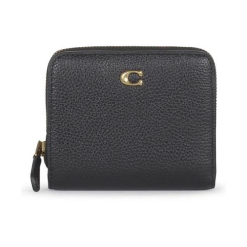 Coach Läder Plånbok Black, Dam