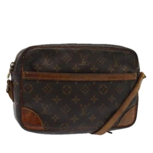 Louis Vuitton Vintage Pre-owned Canvas louis-vuitton-vskor Brown, Dam