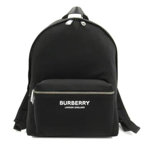 Burberry Vintage Pre-owned Canvas ryggsckar Black, Herr