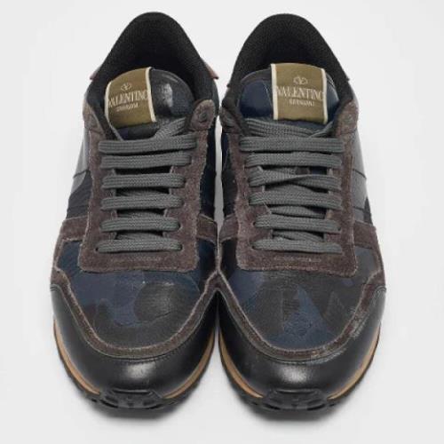 Valentino Vintage Pre-owned Laeder sneakers Multicolor, Dam