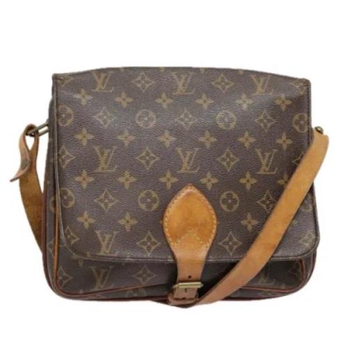 Louis Vuitton Vintage Pre-owned Canvas louis-vuitton-vskor Brown, Dam