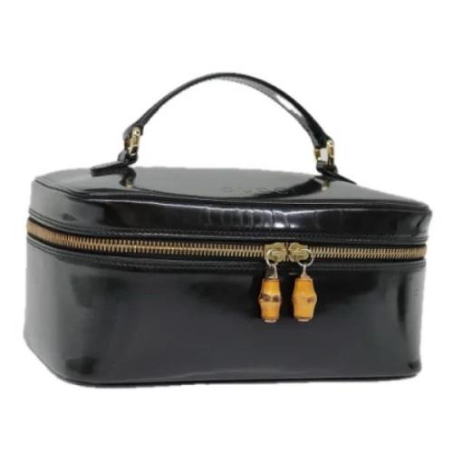 Gucci Vintage Pre-owned Tyg gucci-vskor Black, Dam