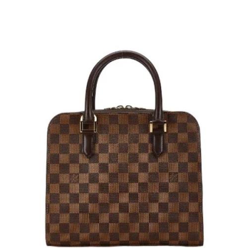 Louis Vuitton Vintage Pre-owned Canvas handvskor Brown, Unisex