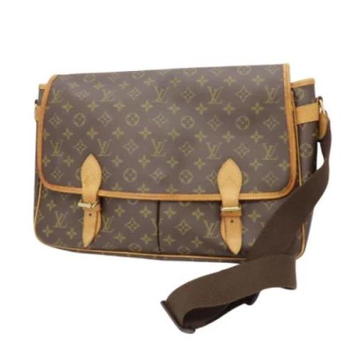 Louis Vuitton Vintage Pre-owned Canvas louis-vuitton-vskor Brown, Dam