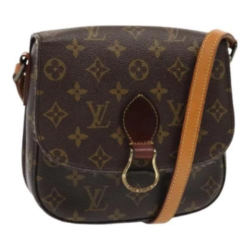 Louis Vuitton Vintage Pre-owned Canvas louis-vuitton-vskor Brown, Dam