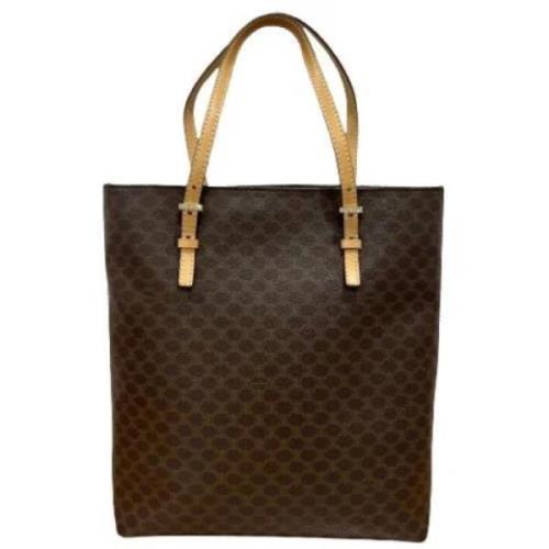 Celine Vintage Pre-owned Canvas celine-vskor Brown, Dam