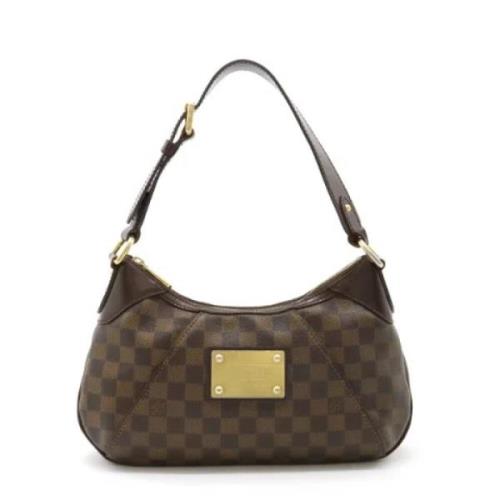 Louis Vuitton Vintage Pre-owned Canvas louis-vuitton-vskor Brown, Dam