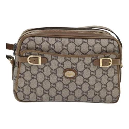 Gucci Vintage Pre-owned Laeder gucci-vskor Beige, Dam