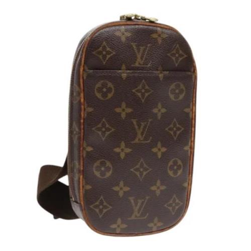 Louis Vuitton Vintage Pre-owned Canvas louis-vuitton-vskor Brown, Dam