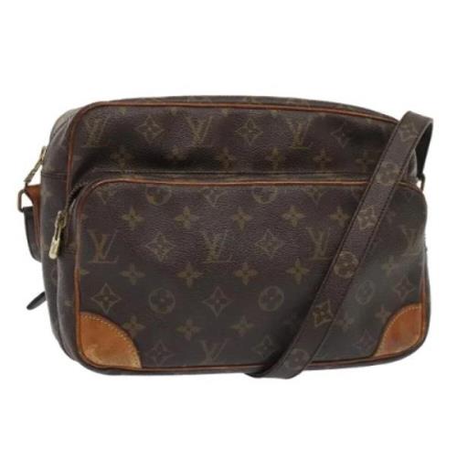 Louis Vuitton Vintage Pre-owned Canvas louis-vuitton-vskor Brown, Dam