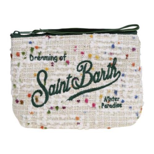 MC2 Saint Barth Tweed Pochette Aline W Multicolor, Dam