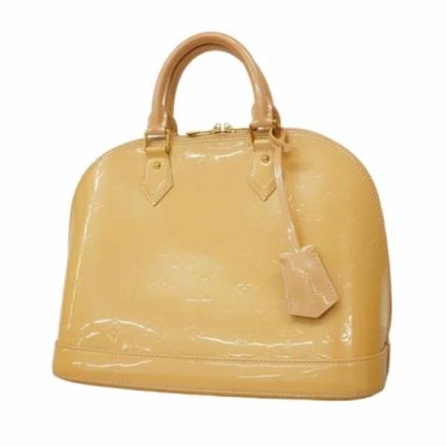 Louis Vuitton Vintage Pre-owned Tyg handvskor Yellow, Dam