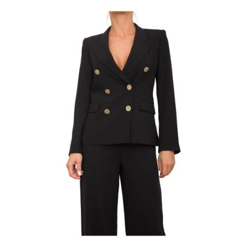 Armani Exchange Svart Blazer för Män Black, Dam